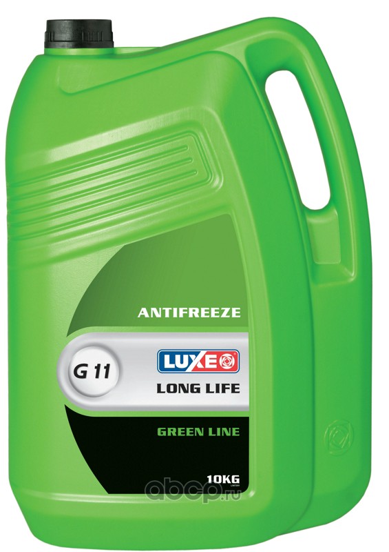 Luxe 672 Антифриз Green Line готовый зеленый 10 кг