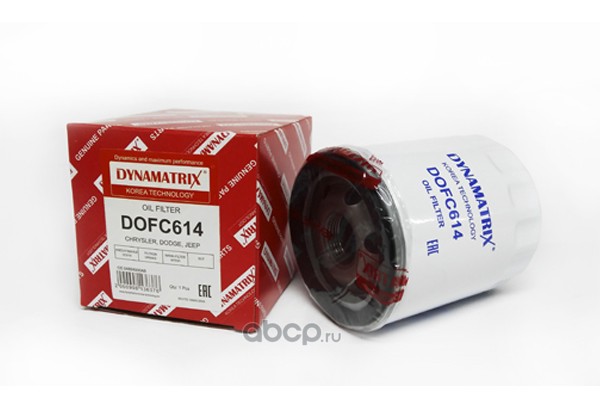DYNAMATRIX-KOREA DOFC614 фильтр масляный