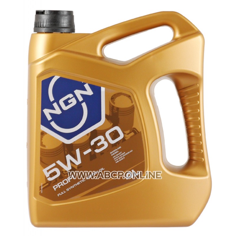 NGN V172085301 Масло моторное синтетика 5W-30 4 л.