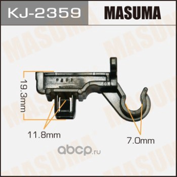 Masuma KJ2359 Клипса (пластиковая крепежная деталь)