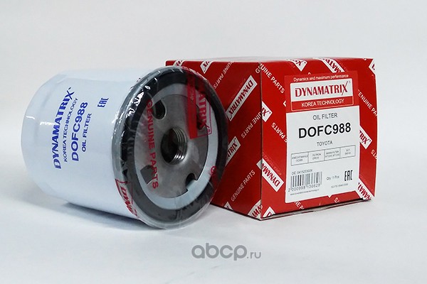 DYNAMATRIX-KOREA DOFC988 фильтр масляный