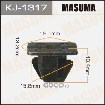 Masuma KJ1317 Клипса (пластиковая крепежная деталь)