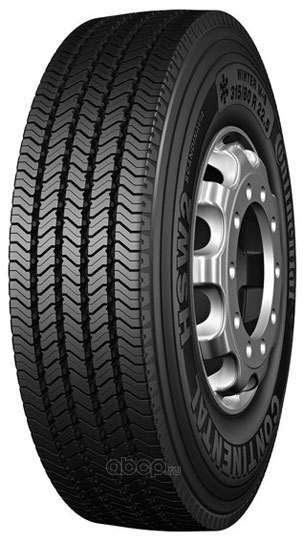 Continental 0513005 Шина зимняя рулевая HSW2 295/80 R22.5 152M