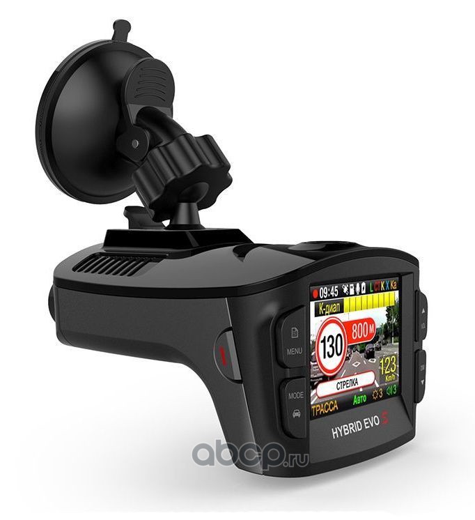 Антирадар с видеорегистратором , COMBO, сигнатурный, разрешение до 2304х1296, GPS HYBRIDEVOS