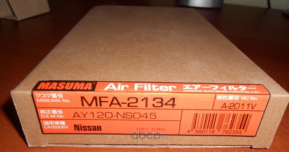 Masuma MFA2134 Фильтр воздушный