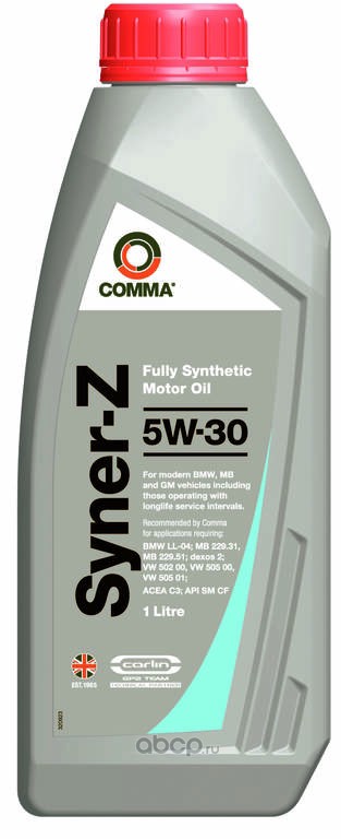 COMMA SYZ1L Масло моторное синтетика 5W-30 1 л.