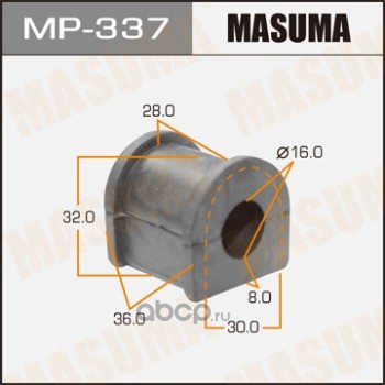 Masuma MP337 Втулка стабилизатора