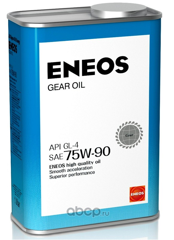 ENEOS 8809478942506 Масло трансмиссионное Gear GL-4 75W90 синтетическое 1 л