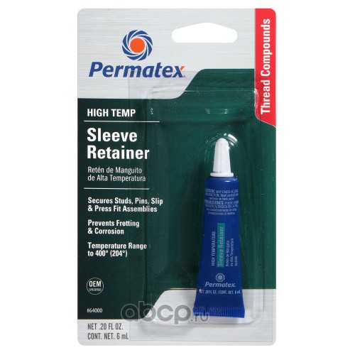 Permatex 64000 фиксатор втулок