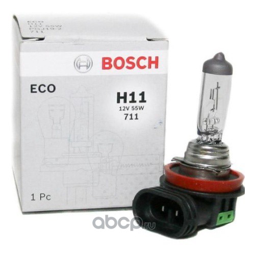 Bosch 1987302806 Лампа 12V H11 55W 1 шт. картон
