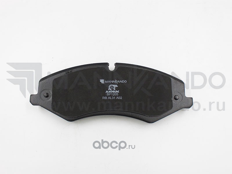 AKNUK BP1205 Колодки тормозные дисковые передние RANGE ROVER III (L322) 5.0 AKNUK