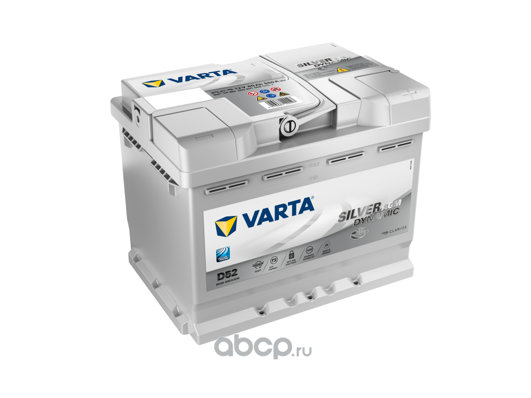 Varta аккумулятор 60а ч