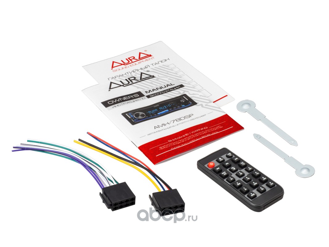 Купить AMH78DSP AURA AMH-78DSP Автомагнитола AMH-78DSP (1DIN, MP3, USB,  Bluetooth, DSP-процессор) и аналоги