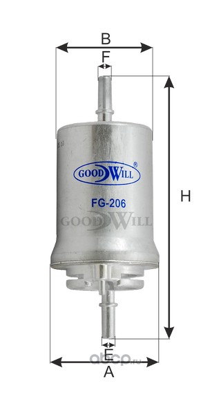 Goodwill FG206 Фильтр топливный
