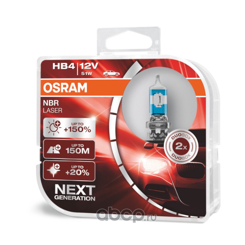 Osram 9006NLHCB Галогенные лампы головного света