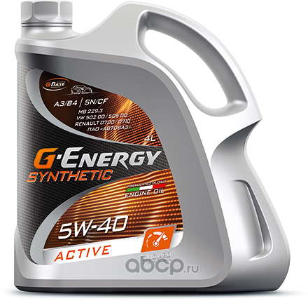 G-Energy 253142411 Масло моторное синтетика 5W-40 5л