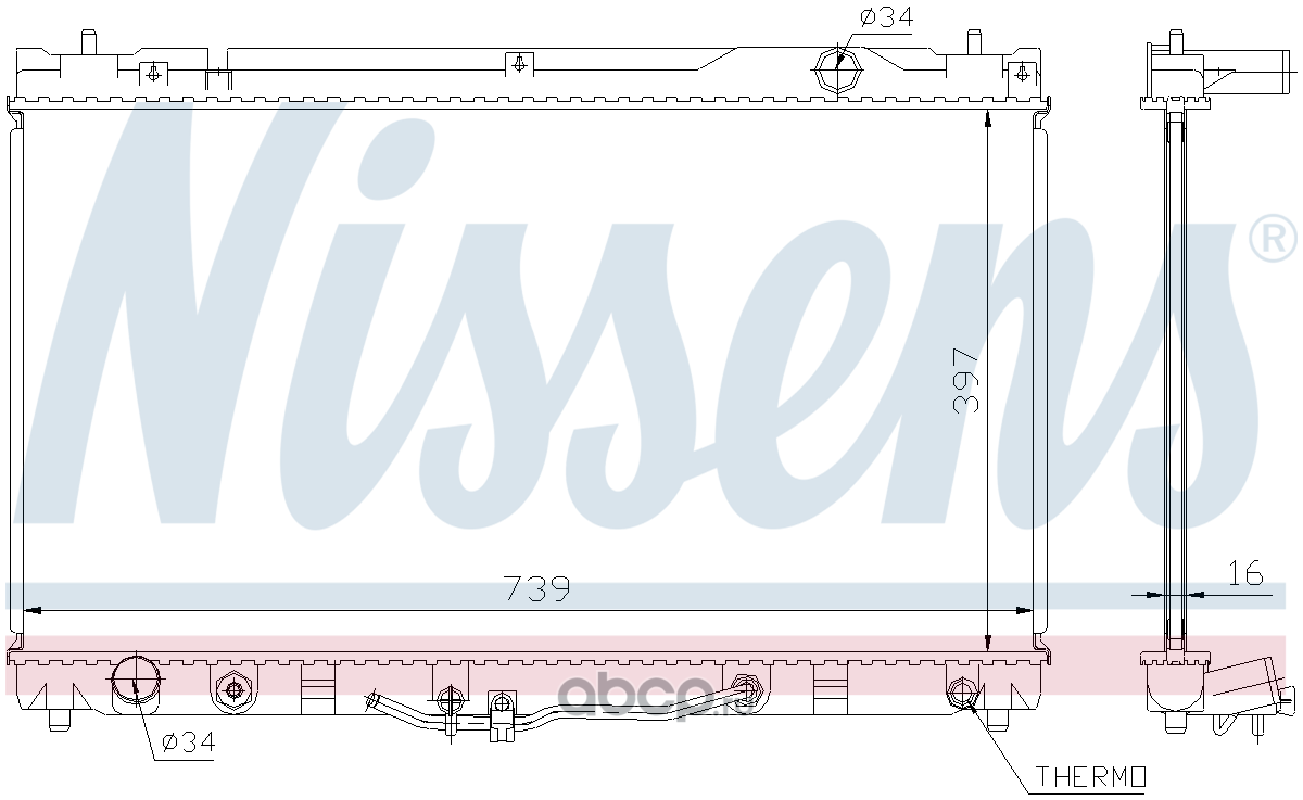 Nissens страна производитель. Радиатор Камри 40 схема. Крышка радиатора Камри 40 2.4. Радиатор на Камри 35 с описанием. Ava to2235 радиатор 738x400.