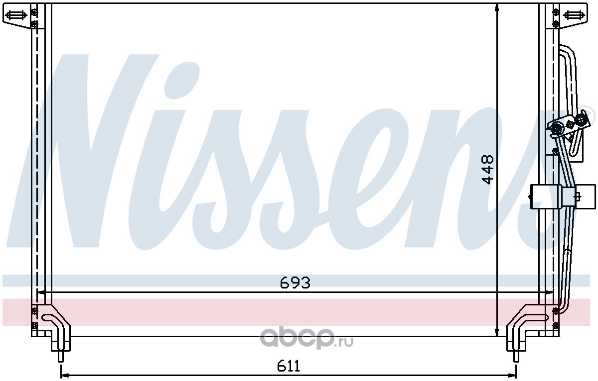 Nissens страна производитель. Радиатор Опель Омега 2.2. Радиатор Опель Омега а 2.0. Nissens 95332.