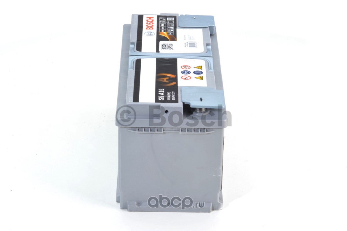 Bosch 0092S5A150 Батарея аккумуляторная 105А/ч 950А 12В Обратная поляр. стандартные клеммы