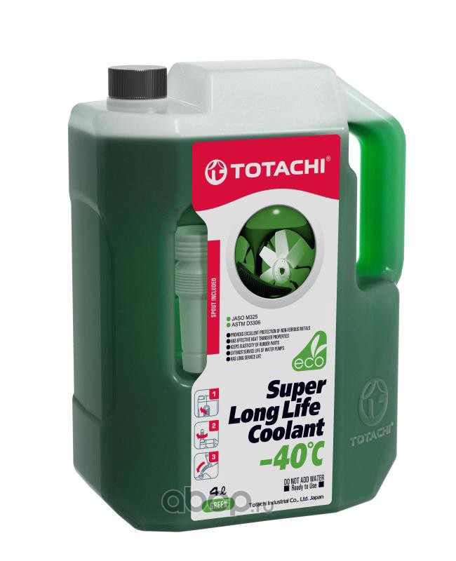 TOTACHI 4589904520532 Охлаждающая жидкость TOTACHI SUPER LLC   Green   -40C      4л