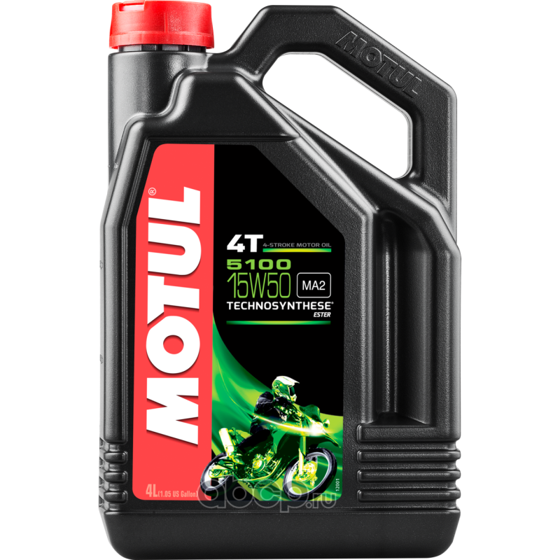 Масло Motul 5100 4T 15W50 (4л) 104083