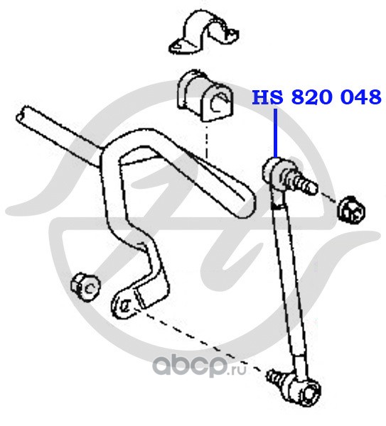 Hanse HS820048 Тяга стабилизатора передней подвески