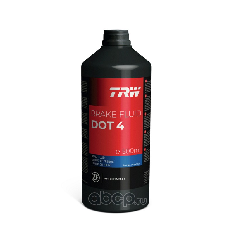 TRW PFB450SE Жидкость тормозная Brake Fluid DOT4 500 мл