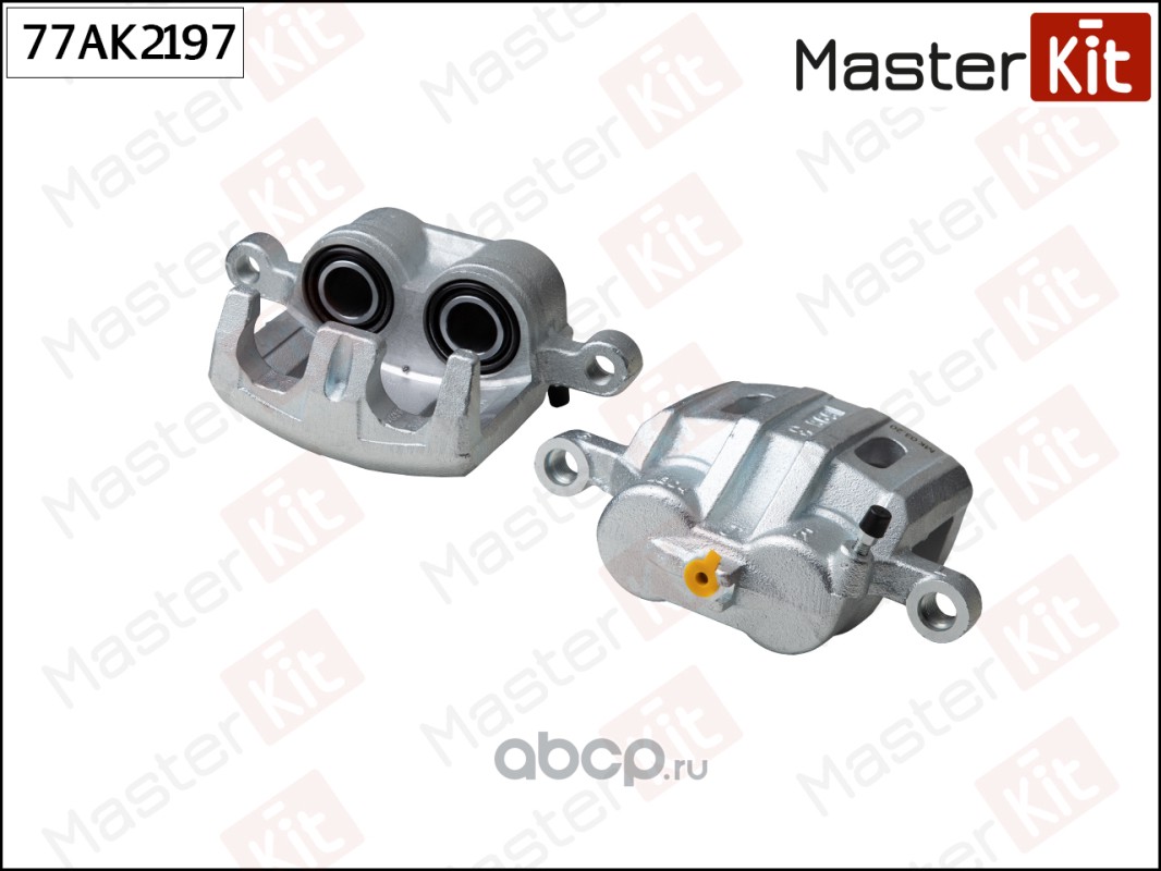 77AK2197 MasterKit Тормозной суппорт перед. прав. Citroen C-CROSSER (EP_)  2007 -, Mitsubishi OUTLANDER I II I купить запчасти в Банзай Авто