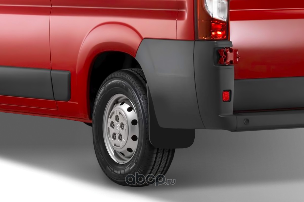 NLF1020E18 FROSCH Брызговики задние CITROEN Jumper 2007->/PEUGEOT Boxer  2006-> (с расшир.арок, ус-ка с подкрылками) (optimum) в пакете купить  запчасти в Банзай Авто