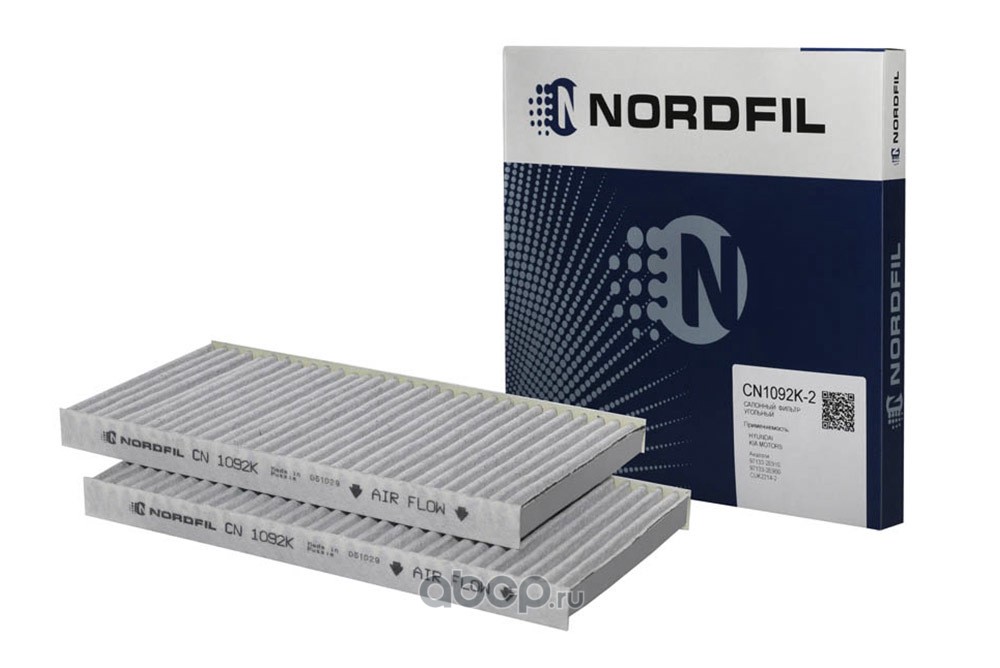 NORDFIL CN1092K2 Фильтр салонный угольный