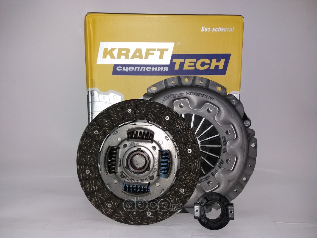 KraftTech W01225J Комплект сцепления Great Wall Hover/Mitsubishi PAJERO I 2.5TD (подшипник)