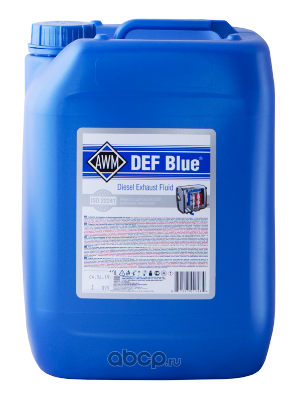 AWM 430700010 AWM DEF BLUE 10л