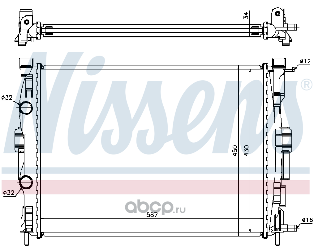 Радиатор рено меган 1.6. Nissens радиатор 616x389 1шт. Nissens радиатор 590x421. Радиатор охлаждения на Рено Сценик 1. 620411 Nissens.