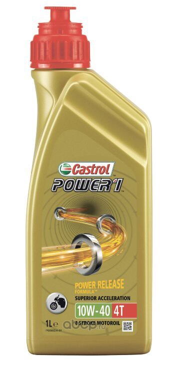 Castrol 15043E Масло моторное POWER1 4T 10W-40