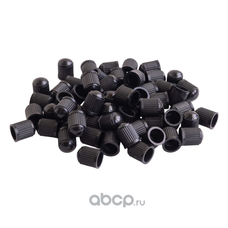 AIRLINE AVC6001 Колпачки на шинный вентиль, черные, пластик (60 шт.) (AVC-60-01)