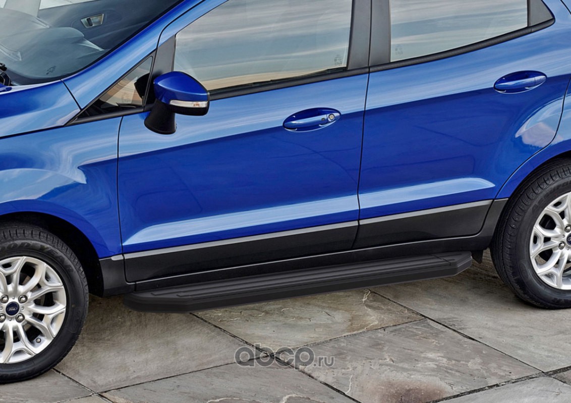 Rival A160ALB18061 Пороги Premium-Black Ford Ecosport 14-, 160 см, al