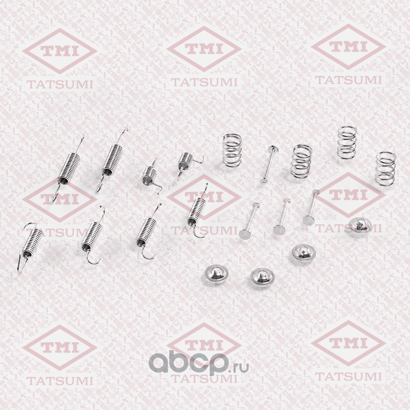 TATSUMI TCG1323 Ремкомплект пружин для задних барабанных колодок