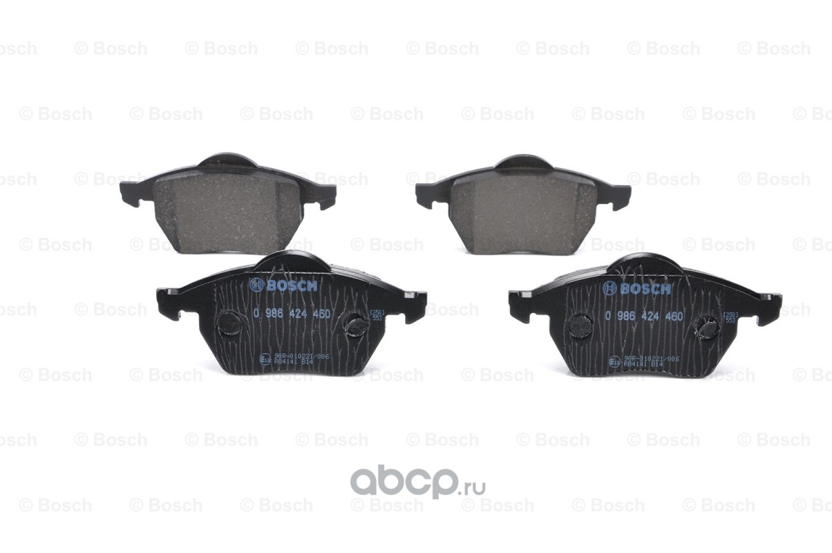 Bosch 0986424460 Комплект тормозных колодок, дисковый тормоз