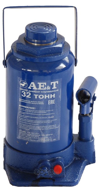 AE&T T20232 Домкрат бутылочный 32т
