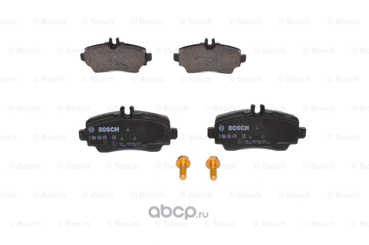 Bosch 0986424470 Комплект тормозных колодок, дисковый тормоз