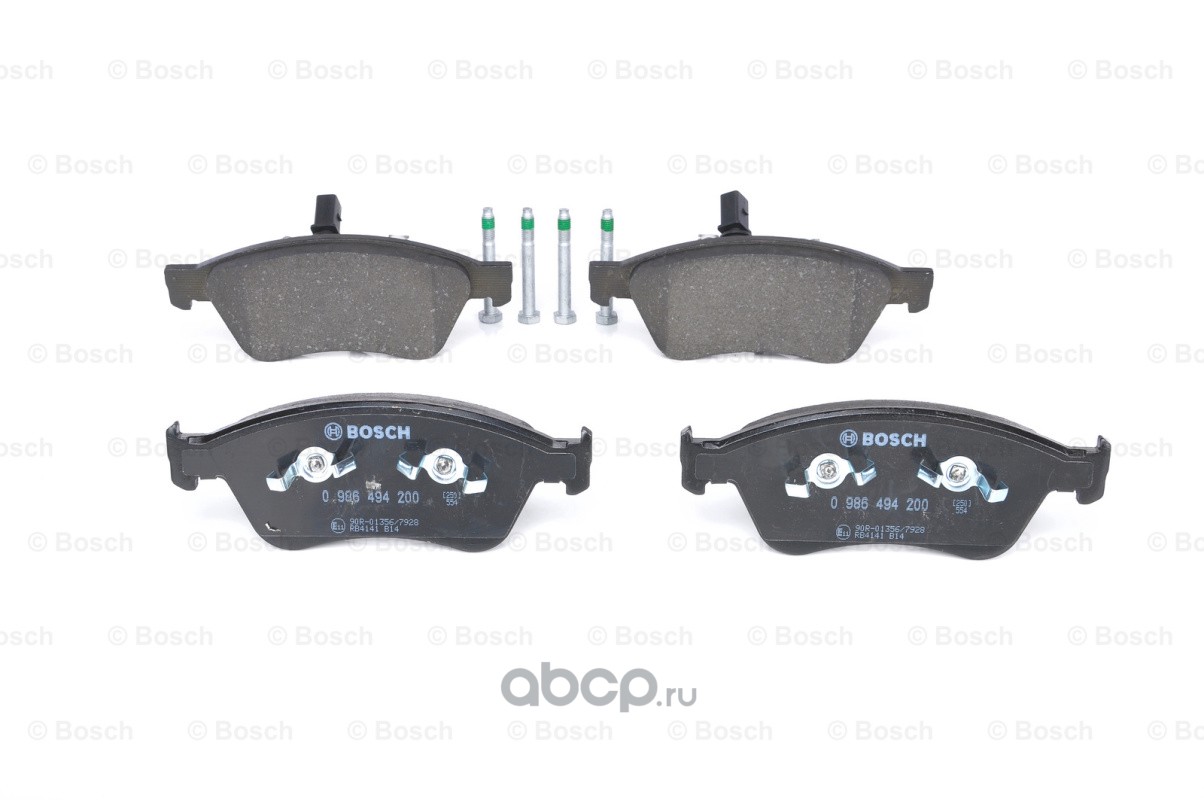 Bosch 0986494200 Комплект тормозных колодок, дисковый тормоз