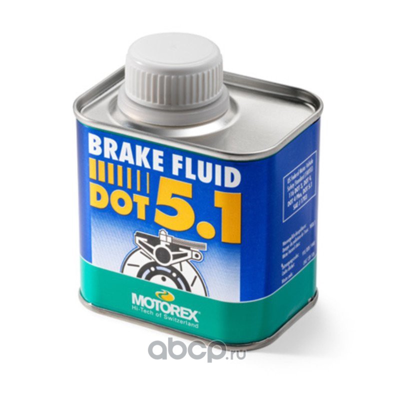 MOTOREX Жидкость тормозная BRAKE FLUID DOT 5.1 (250ml) 300287