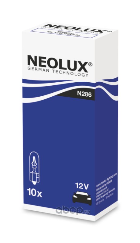 Neolux N286 Лампы вспомогательного освещения