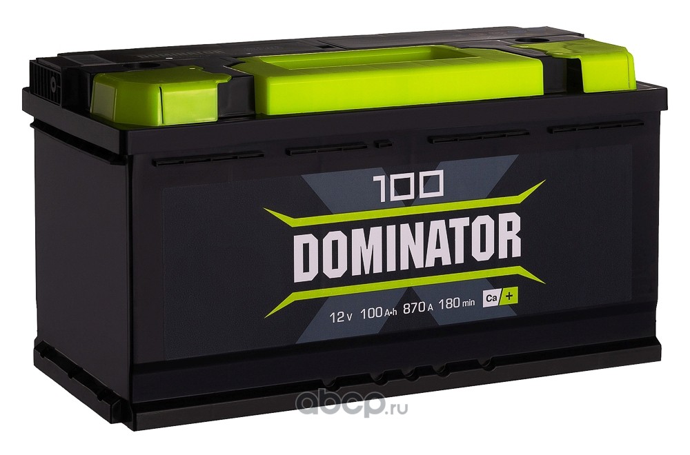 DOMINATOR 600119060 Автомобильный аккумулятор 100 Ач (1) 6СТ-100VL  870 A (CCA)