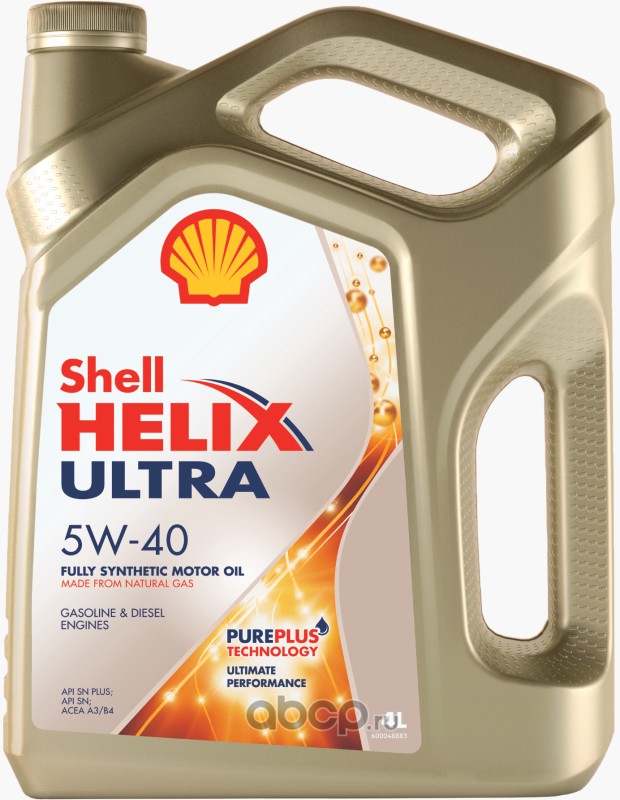 Shell 550051593 Масло моторное синтетика 5W-40 4 л.