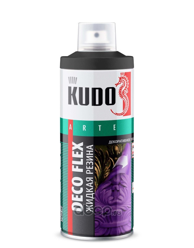Kudo KU5302 Жидкая резина KUDO DECO FLEX Чёрная