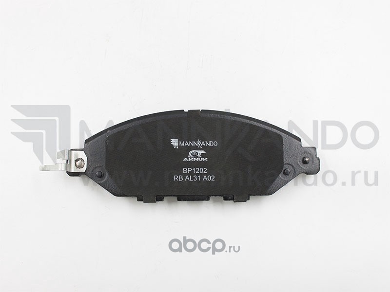 AKNUK BP1202 Колодки тормозные дисковые передние PATHFINDER IV (R52) 3.5 AKNUK