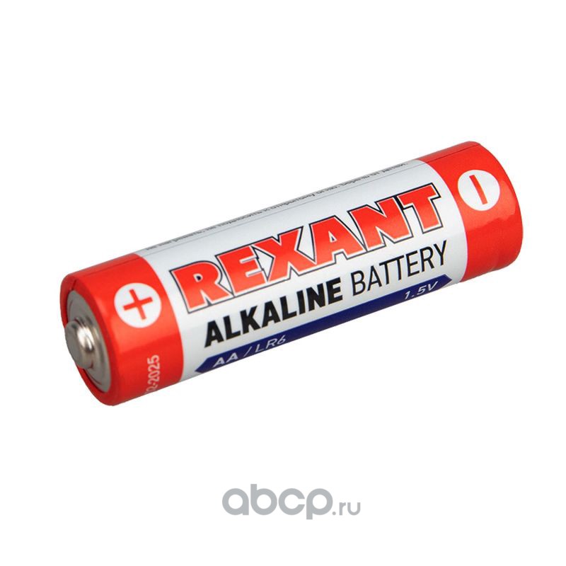 Алкалиновая батарейка AALR6 экономичная упаковка 24 шт. REXANT 301024