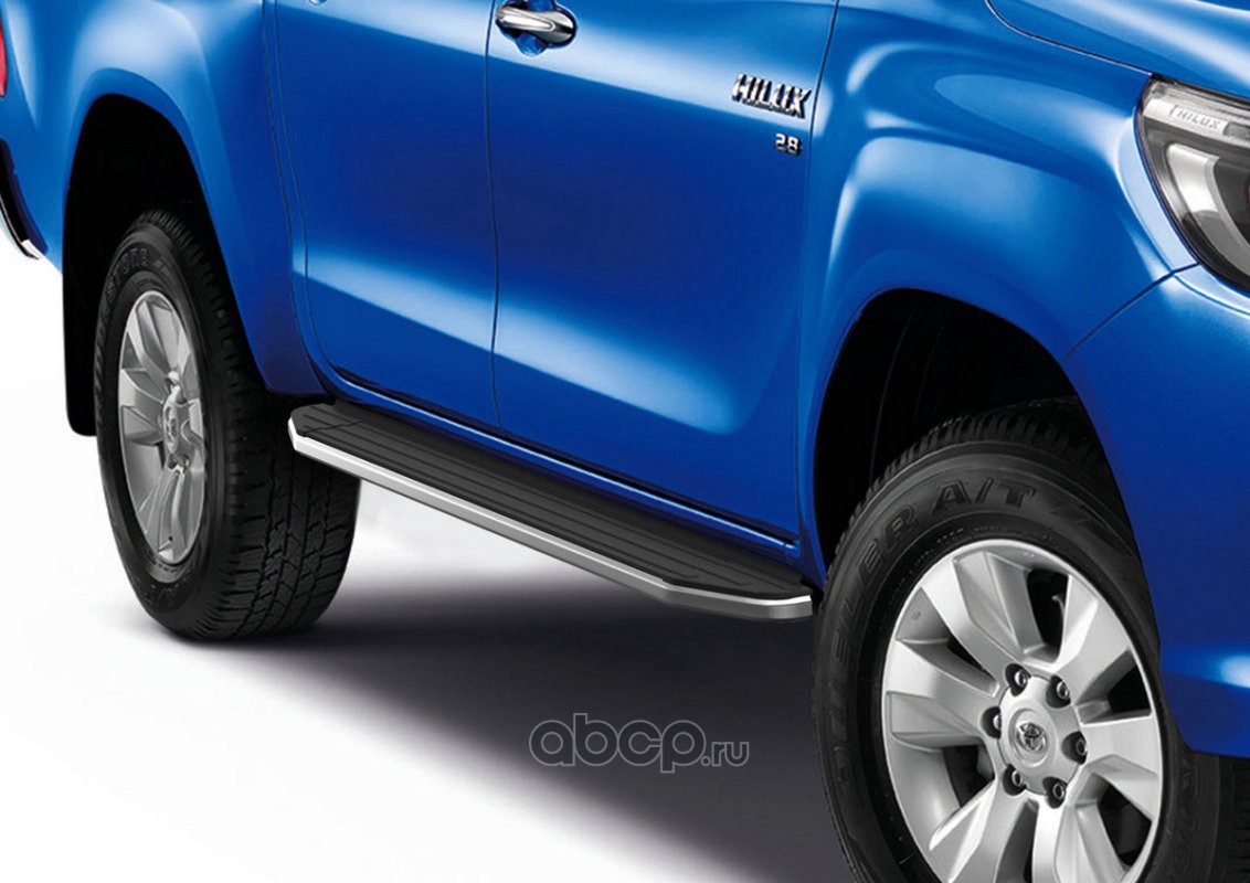 Rival A193ALP57081 Пороги Premium Toyota Hilux VIII 2015-, 193 см, al
