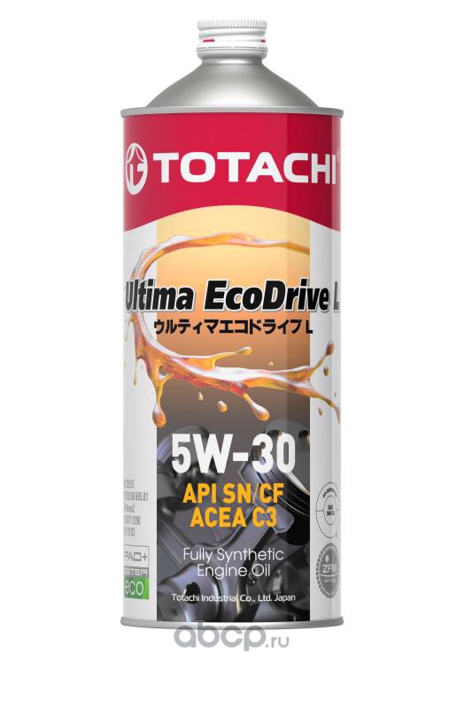 TOTACHI 4562374690912 Масло моторное TOTACHI Ultima EcoDrive L 5W-30 синтетика 1 л.
